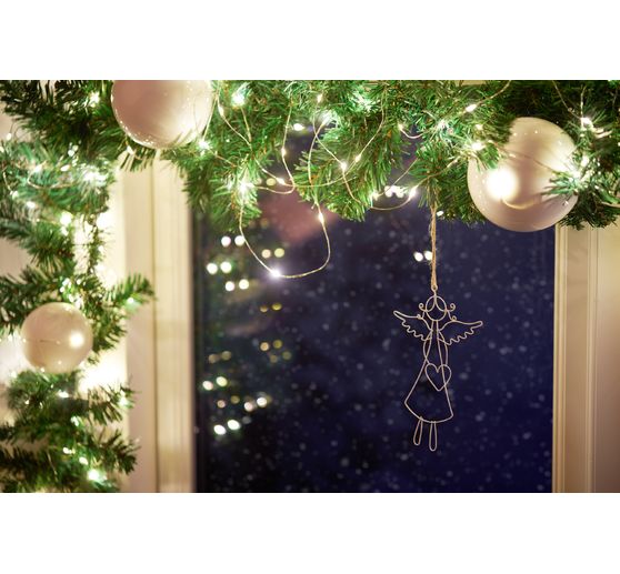 Weihnachtskugeln aus Kunststoff, 6 Stück