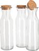 VBS Glasflaschen "Milk", 3er-Set