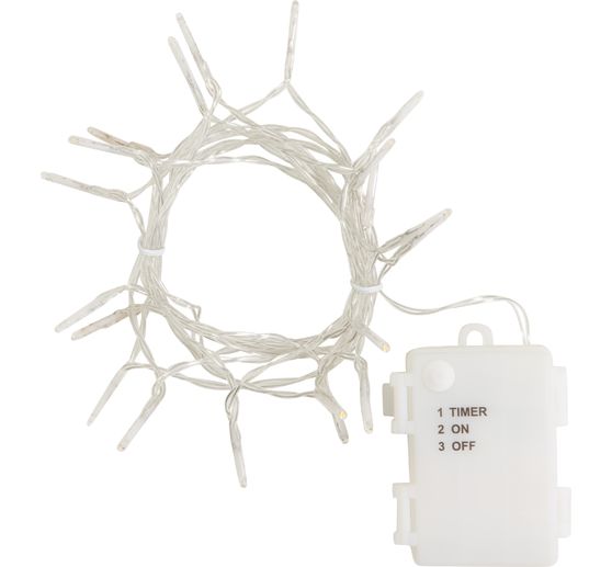 VBS Outdoor Mini LED Lichterkette, mit Timer 6/18 Std.