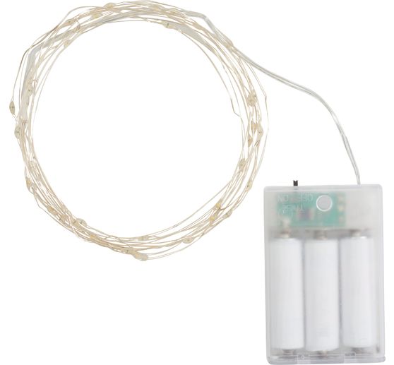 VBS Micro-LED-Lichterkette "40 LEDs", mit Timer