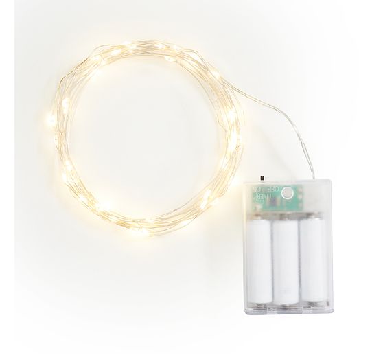VBS Micro-LED-Lichterkette "40 LEDs", mit Timer