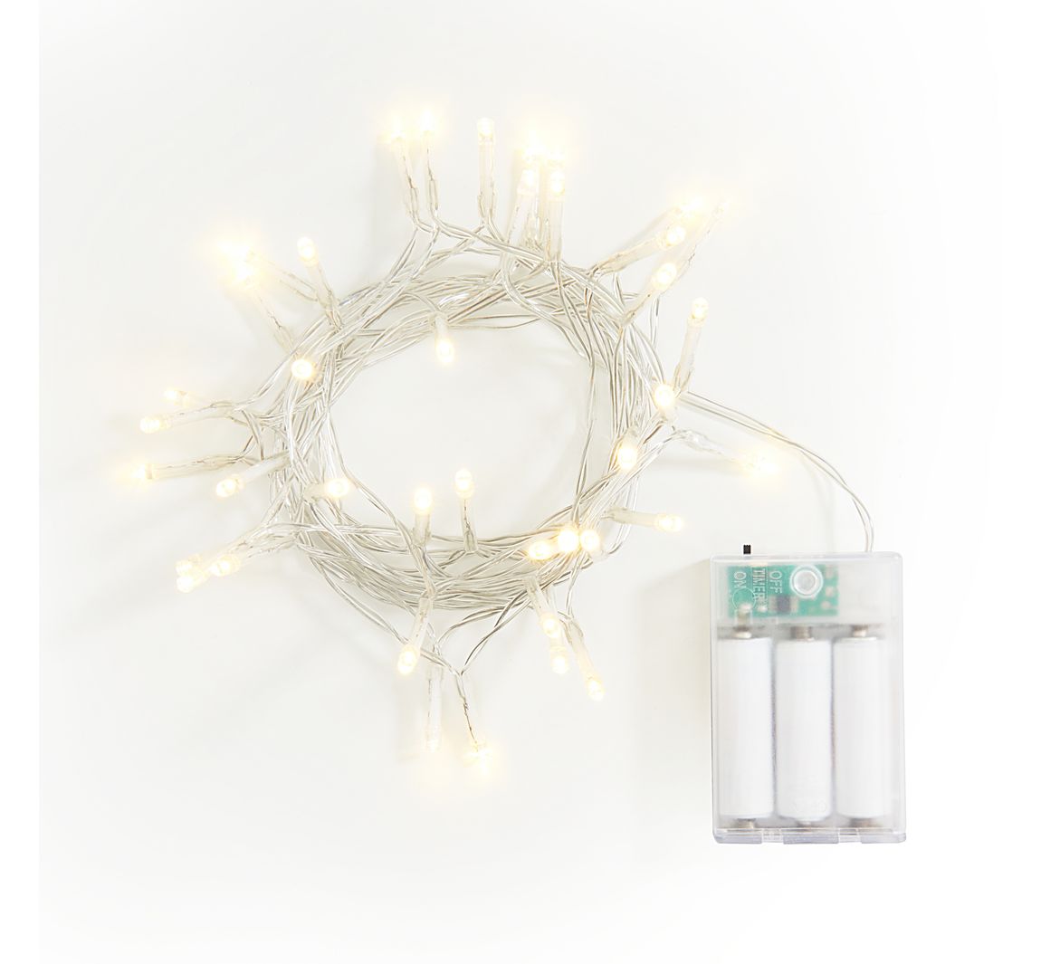 VBS Mini-LED-Lichterkette "40 LEDs", mit Timer