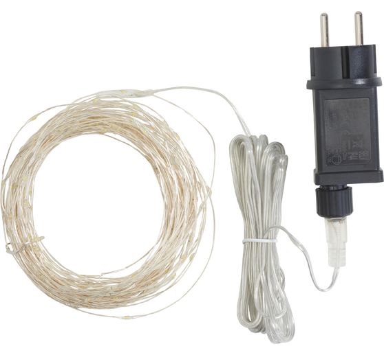 Micro-LED-Lichterkette mit Trafo "200 LEDs"