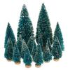 VBS Miniatur Tannenbaum, 16er-Set, beschneit