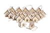 VBS Decoration pendant "Cottage", 24 pieces, plywood