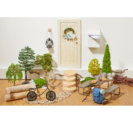 Miniatur Biertischgarnitur-Set