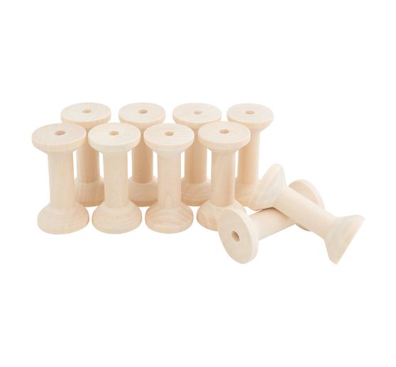 VBS Garnrollen "Ø 4,5 cm", 10 Stück