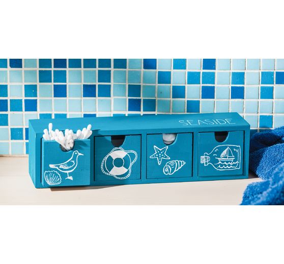 VBS Schubladenbox mit 4 Schüben