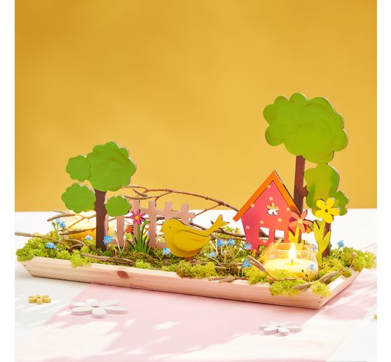 VBS Wooden building kit "House in the green"