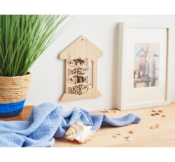 VBS Wandthermometer "Haus"