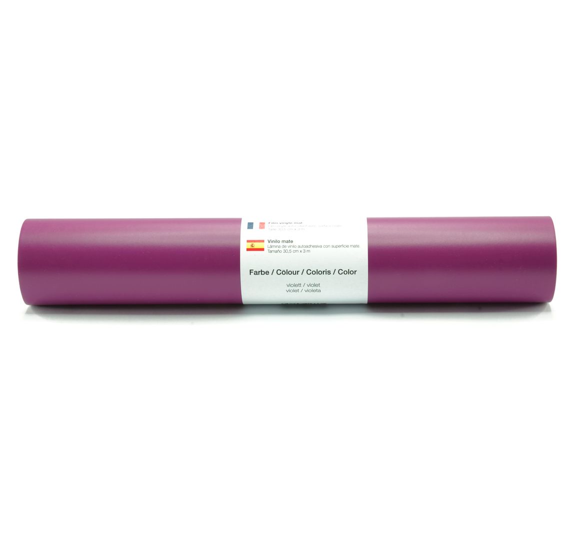 Selbstklebende Vinyl Folie - Violett-Matt