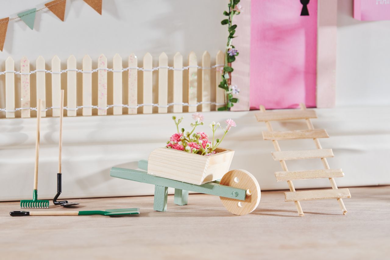 VBS Deko-Zaun Aus Holz – Für Miniaturwelten & Bastelprojekte