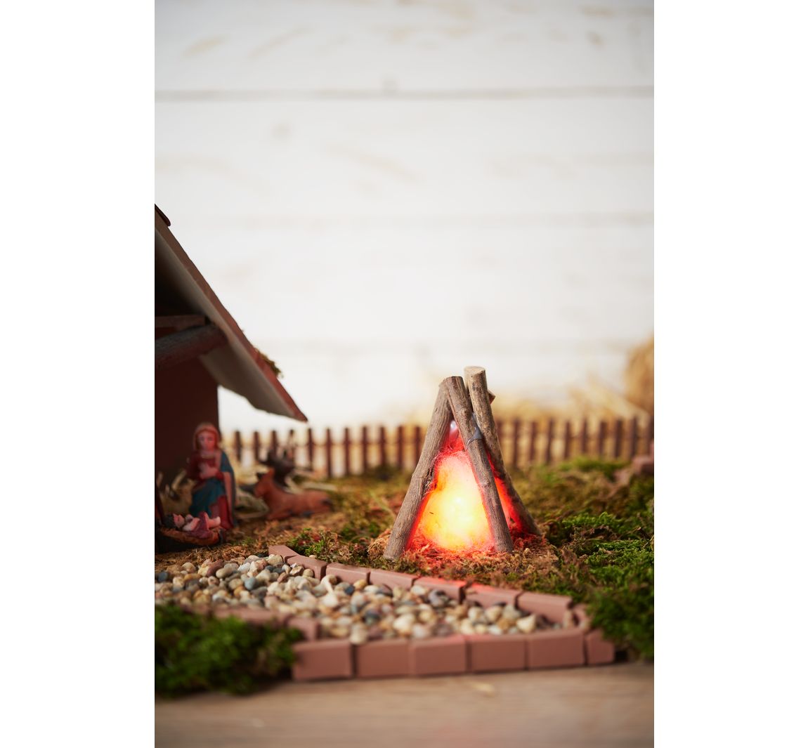 Lagerfeuer Mit Led