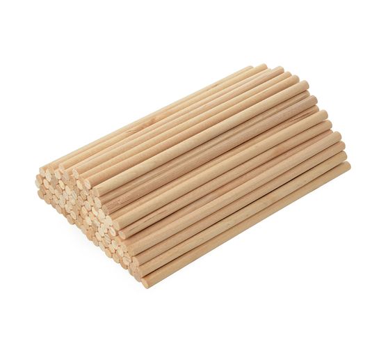 VBS Holz-Rundstäbe "Ø 5-6 mm"