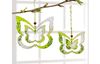 Holz Mobile "Blumen und Schmetterling", 2er-Set