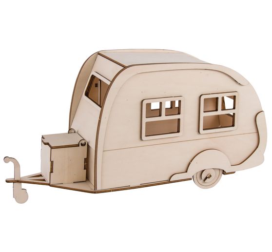 Holzbausatz "Wohnwagen"