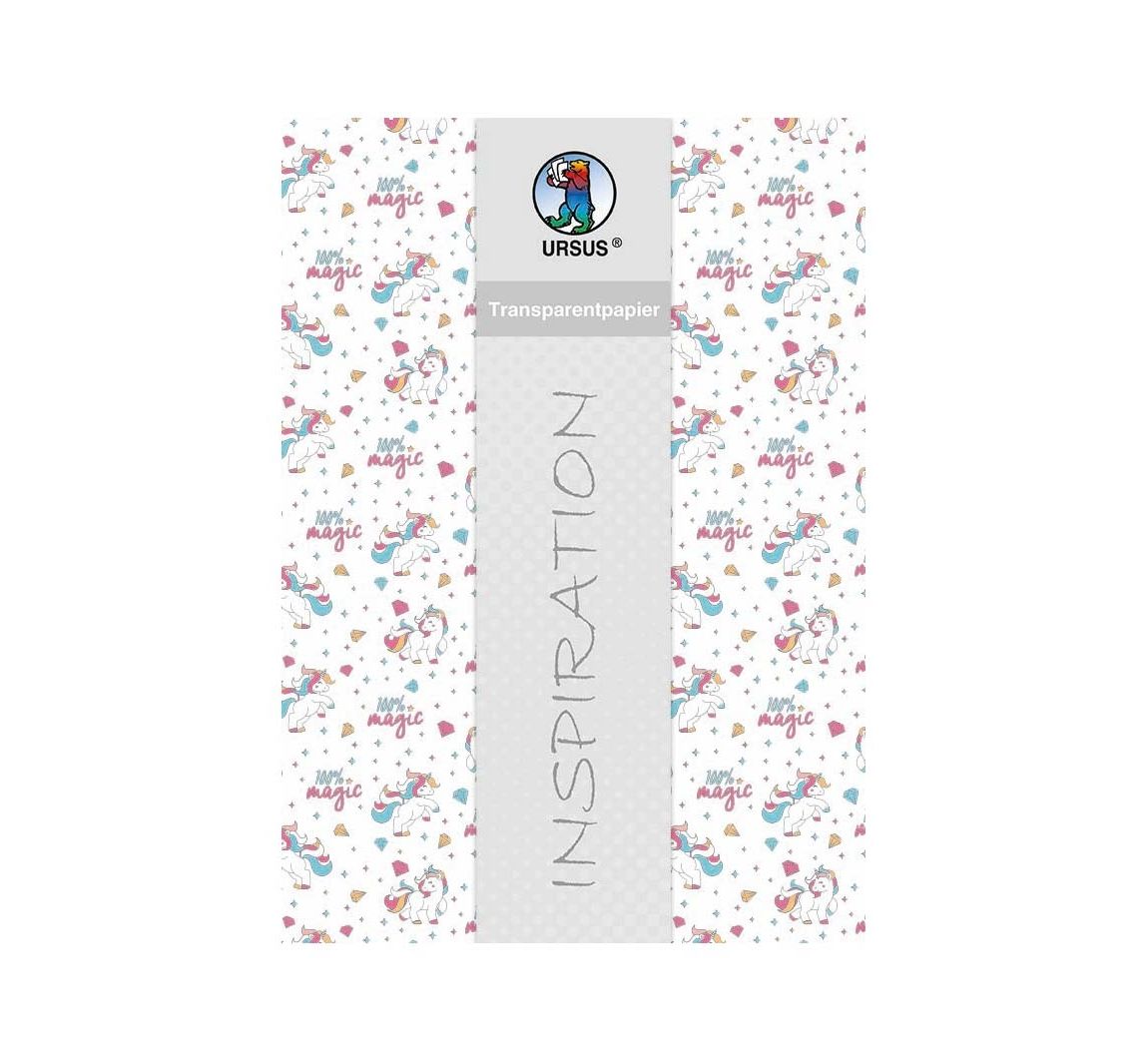 Transparentpapier "Einhorn"