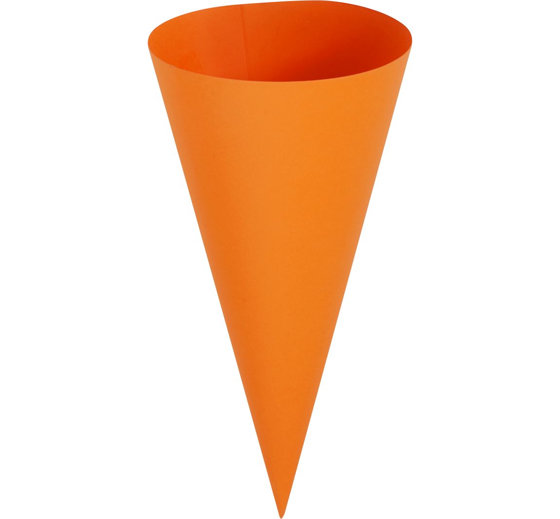 Geschwister-Schultüten aus Fotokarton - Orange