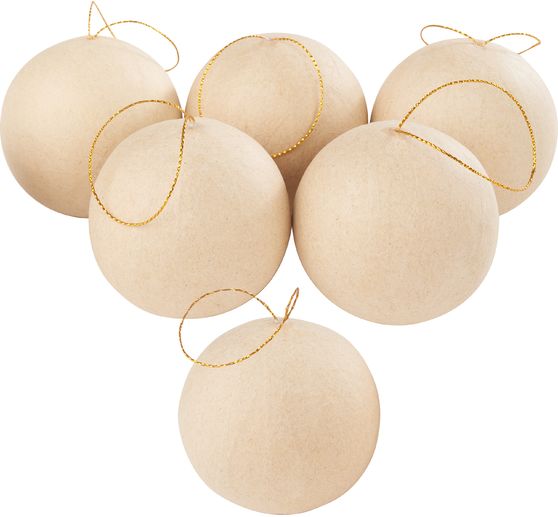 VBS Pappmach&eacute; Kugel, 6 St&uuml;ck