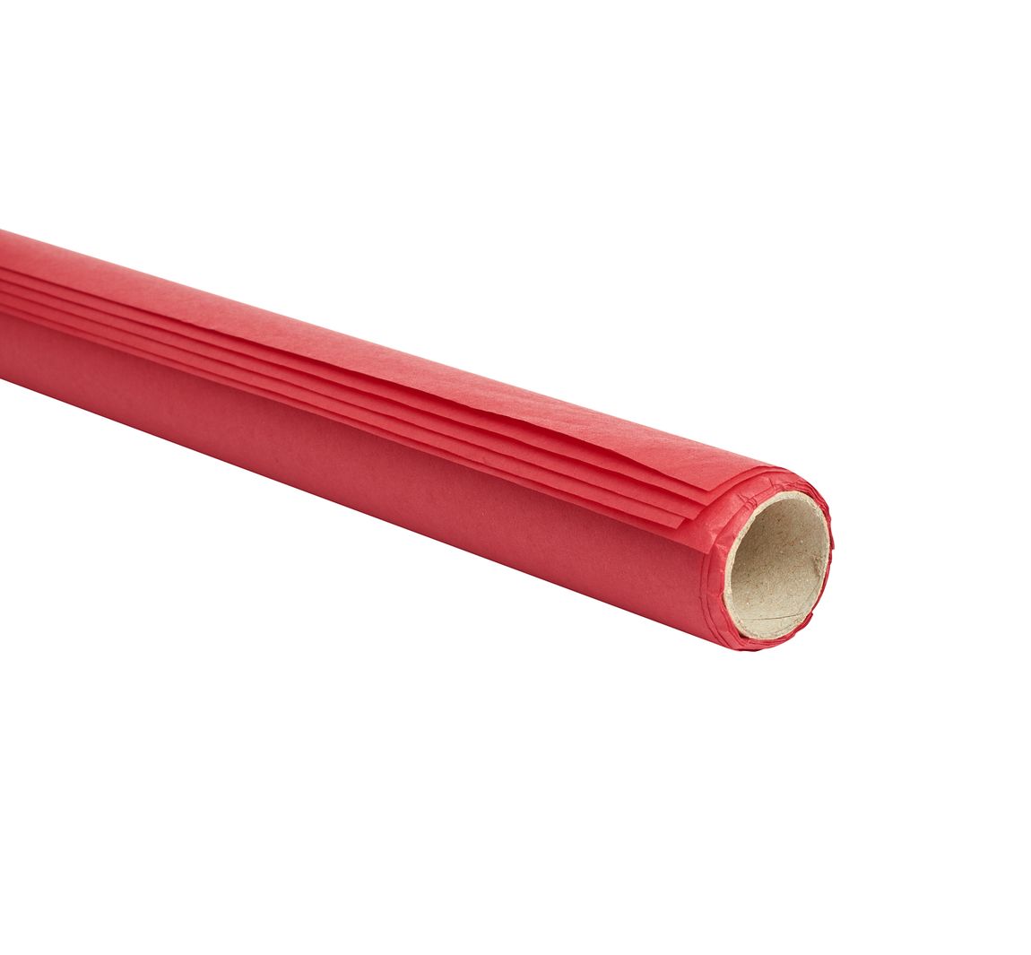 Seidenpapier, 50 x 70 cm, 20g/m², 6 Bögen - Karminrot