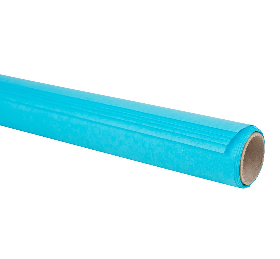 Seidenpapier, 50 x 70 cm, 20g/m², 6 Bögen - Hellblau