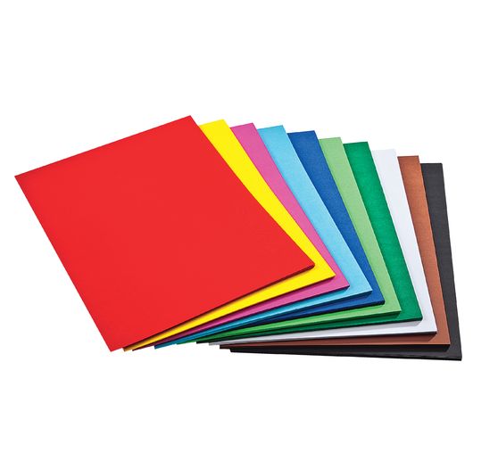 250 Blatt Tonkarton, farbig sort., 160g/qm, DIN A3, Großhandelspackung