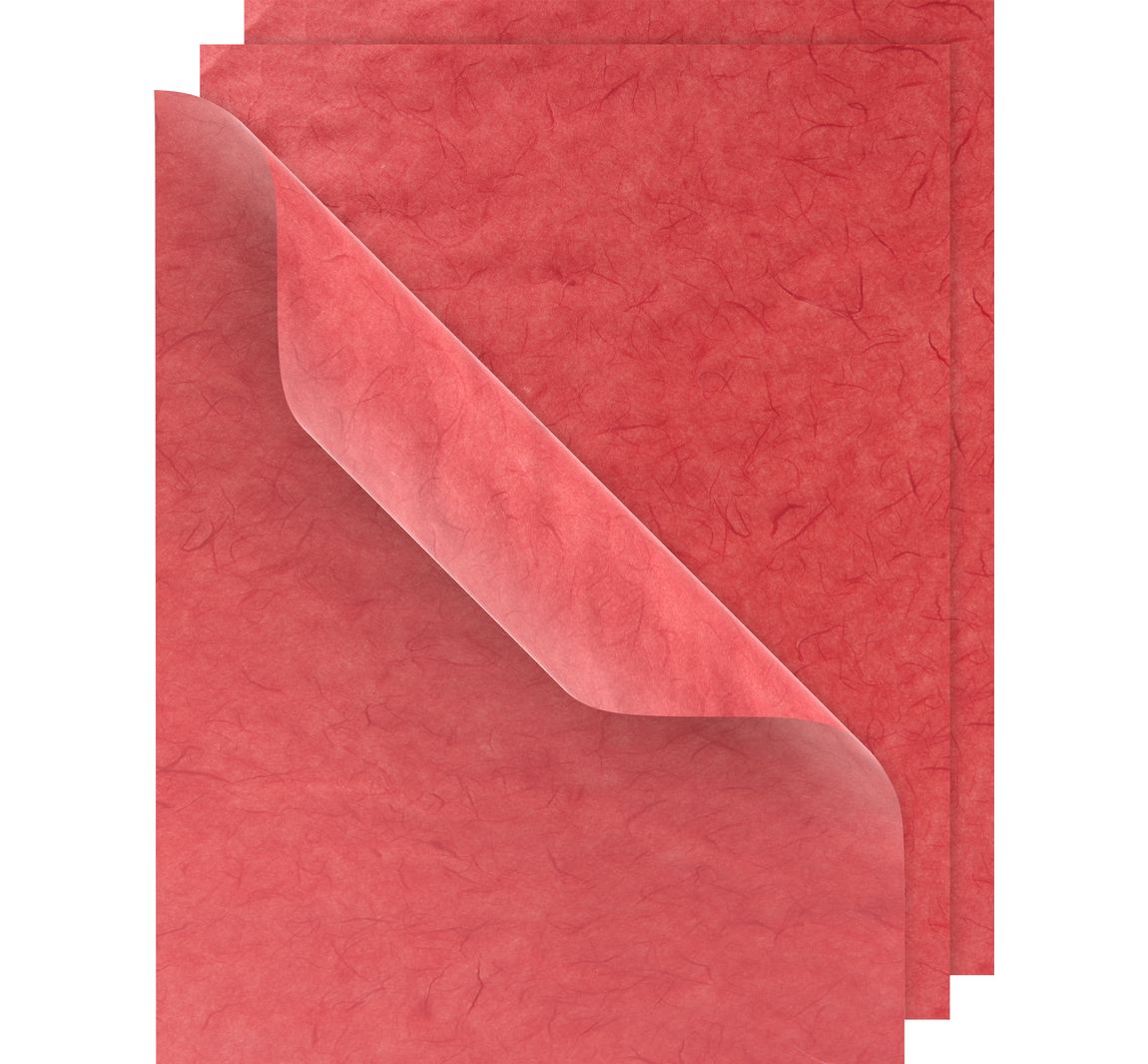 VBS Strohseide, 50x70cm, 3 Bögen - Karminrot