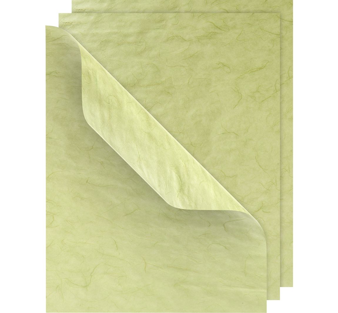 VBS Strohseide, 50x70cm, 3 Bögen - Hellgrün