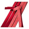 Papierstreifen "Glitter, rot", 25mm Rot