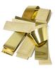 Paper strips shiny "Glitter, gold", 50mm