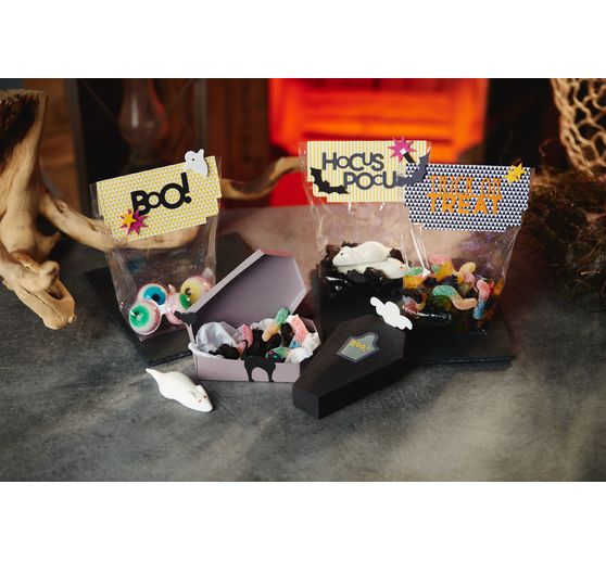 Sizzix Thinlits Stanzschablone "Halloween Toppers"