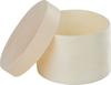 VBS Wooden chip box "Round", Ø 6 cm