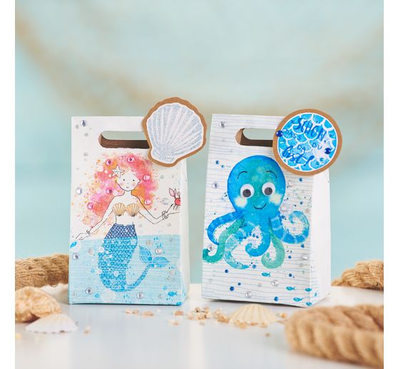 VBS Kraftpapier "Geschenktüte", 10 Stück
