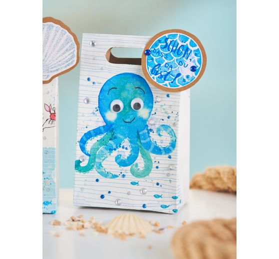 VBS Kraftpapier "Geschenktüte", 10 Stück