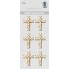 Kreativ Accessoires "Kreuz" Gold