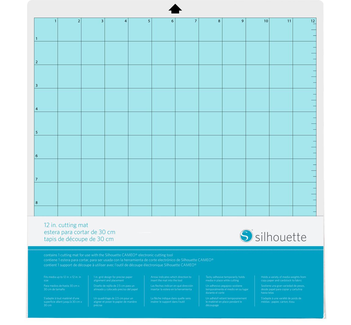 Schneidematte 12" mit normaler Klebkraft für Silhouette Cameo