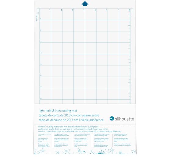 Schneidematte 8" mit leichter Klebkraft für Silhouette Portrait