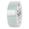 Washi Tape "Dots" Mint/Gold