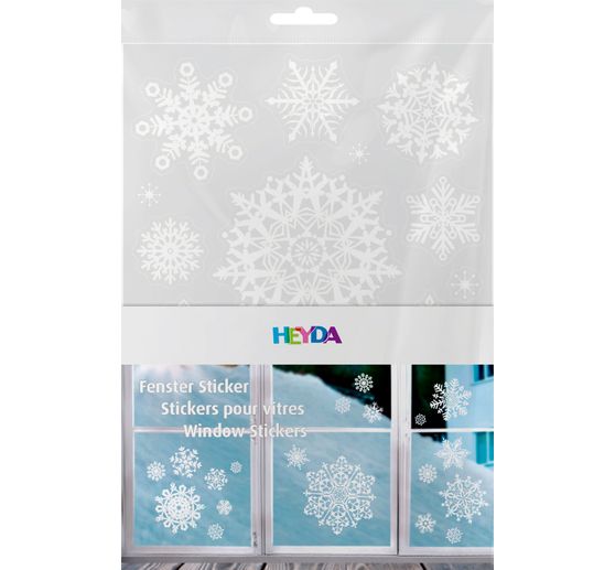 Fenster Sticker "Kristalle"