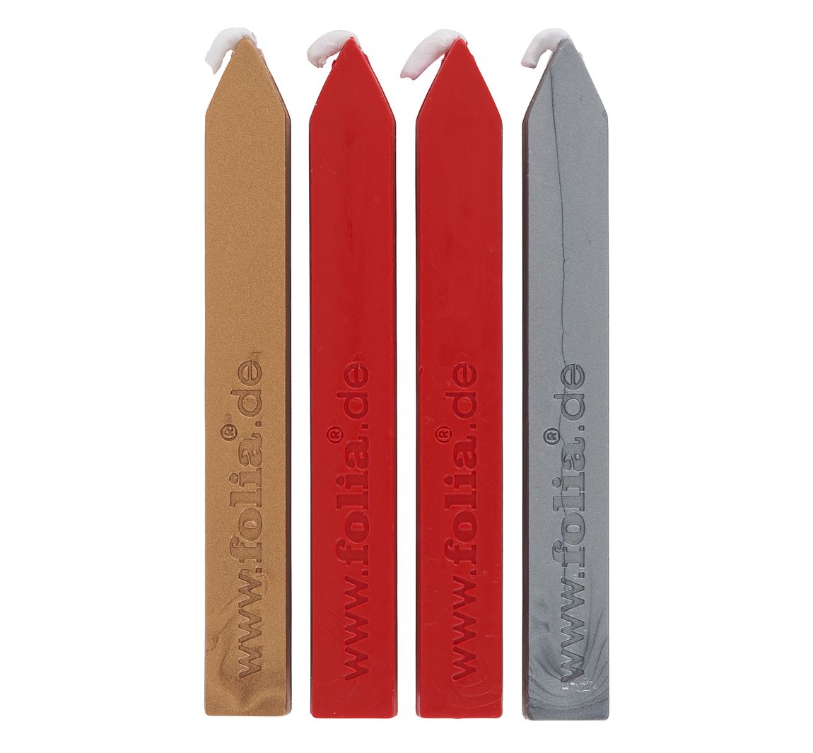 Siegelwachs, 4 farbig - Classic