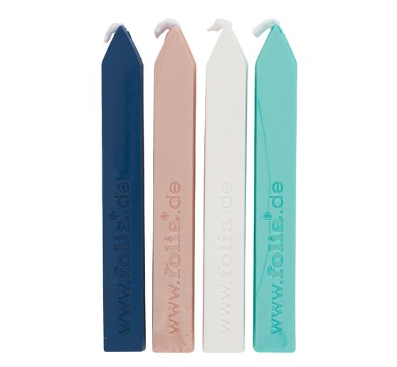 Siegelwachs, 4 farbig