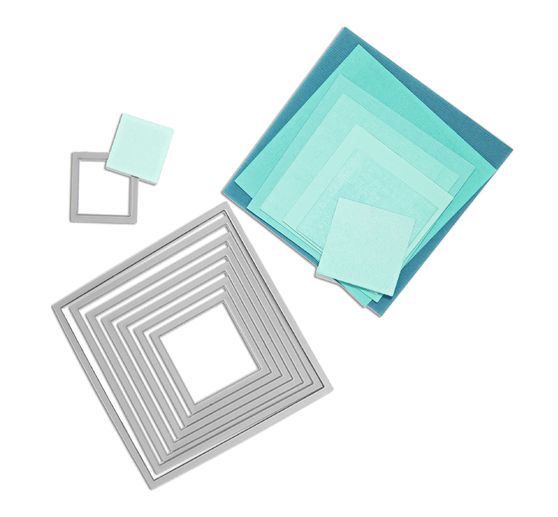 Sizzix Framelits "Square" punching template