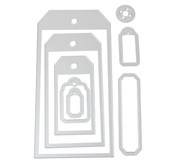 Sizzix Framelits Stanzschablone "Tag Collection"