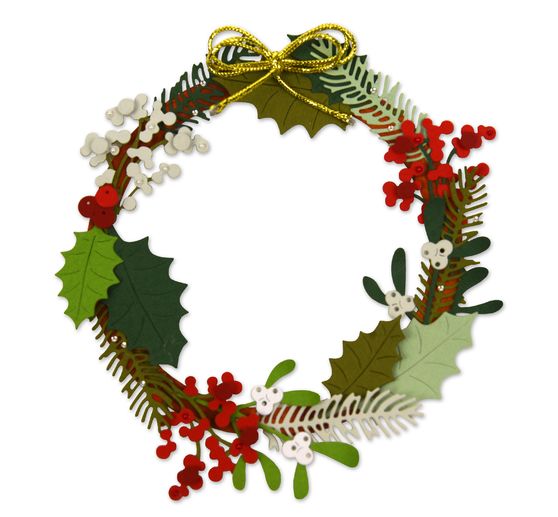 Sizzix Thinlits Stanzschablone "Winter Foliage"