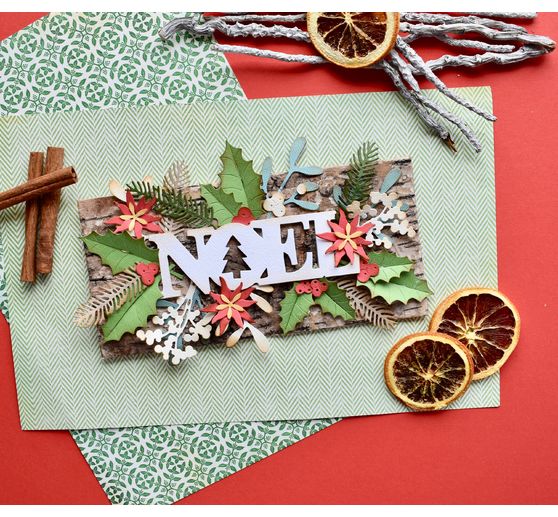 Sizzix Thinlits Stanzschablone "Winter Foliage"