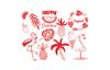 Stempel-Set "Tropisch"
