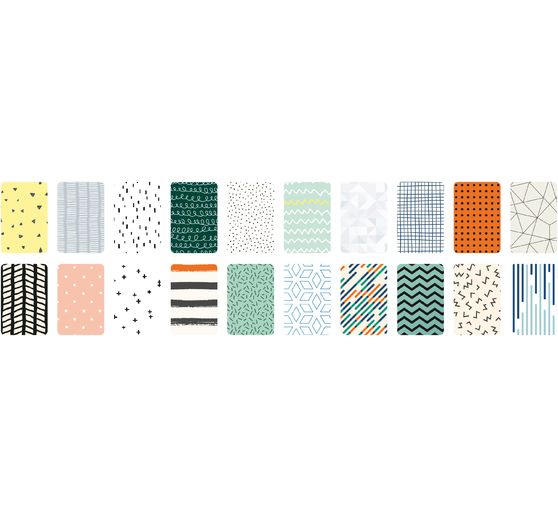 Motivblock "Minimalistisch", 270 g/m², 24x34cm, 20 Blatt