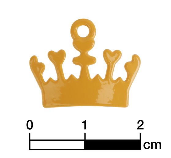 VBS Metall Anhänger "Krone Pastell"