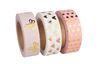 Washi Tape Set "Rose/Gold Foil"