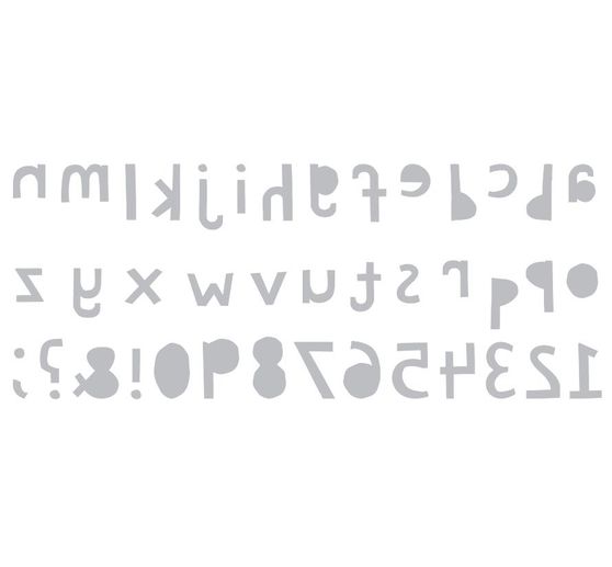 Sizzix Bigz Stanzschablone " XL Alphabet Die - Cutout Lower by Tim Holtz"